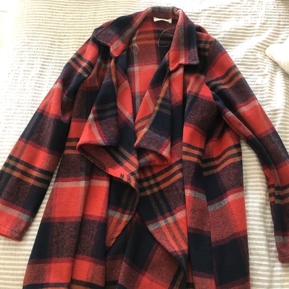 Plaid coat